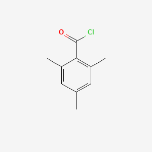 molecular formula C10H11ClO B1215950 2,4,6-三甲基苯甲酰氯 CAS No. 938-18-1