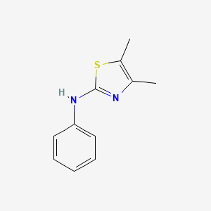 4,5-dimethyl-N-phenyl-1,3-thiazol-2-amine