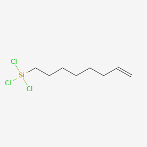 B1215956 7-Octenyltrichlorosilane CAS No. 52217-52-4