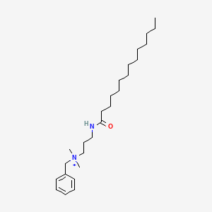 molecular formula C26H47N2O+ B1215978 Miramistin ion CAS No. 91481-38-8