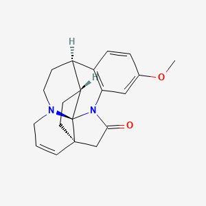 molecular formula C20H22N2O2 B1215987 Isoschizogaline 