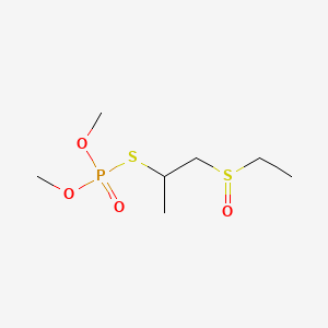molecular formula C7H17O4PS2 B1216031 奥克替普洛福 CAS No. 2674-91-1