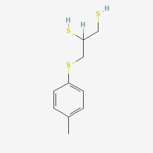 B1216046 2,3-Dimercaptopropyl-p-tolylsulfide CAS No. 27292-46-2