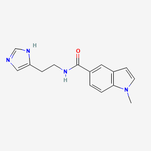 N-[2-(1H-imidazol-4-yl)ethyl]-1-methyl-1H-indole-5-carboxamide