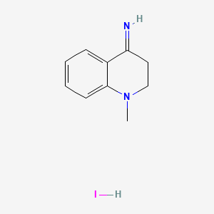 molecular formula C10H13IN2 B1216064 Adepren CAS No. 24667-93-4