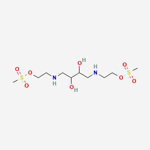 molecular formula C10H24N2O8S2 B1216094 Lykurim 