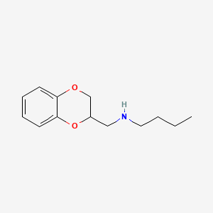 molecular formula C13H19NO2 B1216095 Butamoxane CAS No. 4442-60-8