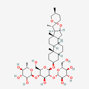 molecular formula C45H74O17 B1216113 芦丁 B CAS No. 84633-34-1