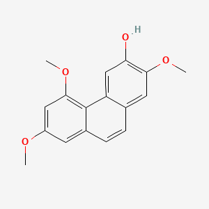 molecular formula C17H16O4 B1216121 薯蓣皂苷 I CAS No. 51415-00-0