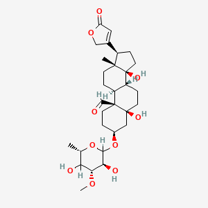 B1216128 Strophanthidin digitaloside CAS No. 65681-32-5