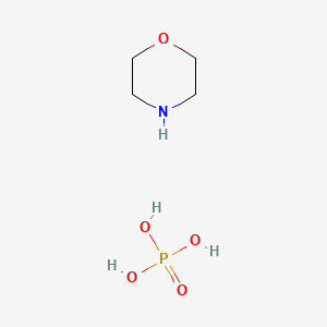 B1216129 Morpholine, phosphate CAS No. 63079-67-4