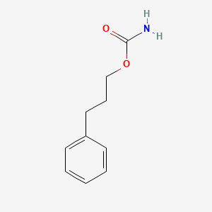 molecular formula C10H13NO2 B1216133 Phenprobamate CAS No. 673-31-4