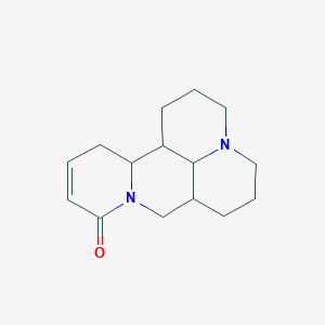 molecular formula C15H22N2O B1216153 Sophocarpine (monohydrate) 