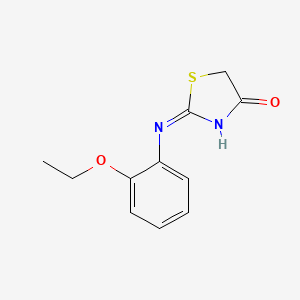 2-[(2-ethoxyphenyl)amino]-1,3-thiazol-4(5H)-one