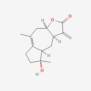 molecular formula C15H20O3 B1216167 Pseudoivalin CAS No. 1461-34-3
