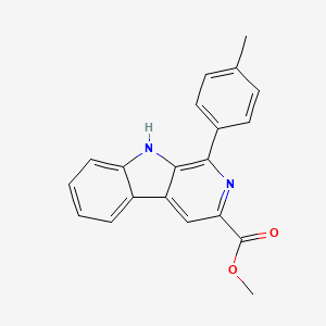 methyl 1-(4-methylphenyl)-9H-beta-carboline-3-carboxylate