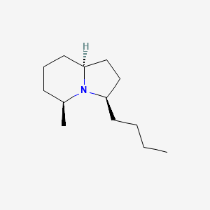 molecular formula C13H25N B1216172 Monomorine i CAS No. 53447-44-2