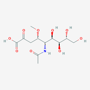 molecular formula C12H21NO9 B1216173 4-O-Methyl-N-acetylneuraminic acid CAS No. 67974-39-4