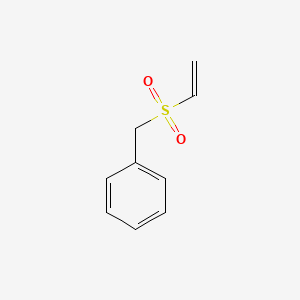 molecular formula C9H10O2S B12162104 Ethenylsulfonylmethylbenzene CAS No. 15753-89-6