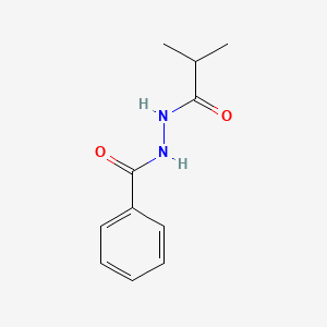 molecular formula C11H14N2O2 B12162115 N'-(isobutyryl)benzohydrazide 