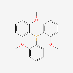 molecular formula C21H21O3P B1216234 Tris(2-methoxyphenyl)phosphine CAS No. 4731-65-1