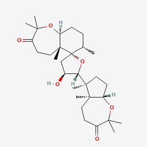 molecular formula C30H48O6 B1216241 Yardenone A 