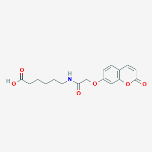 6-(2-((2-oxo-2H-chromen-7-yl)oxy)acetamido)hexanoic acid