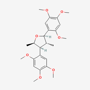 molecular formula C24H32O7 B1216270 Magnosalicin CAS No. 93376-03-5