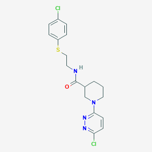 molecular formula C18H20Cl2N4OS B12163291 C18H20Cl2N4OS 