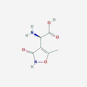 molecular formula C6H8N2O4 B1216363 (R)-Amaa 