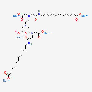 molecular formula C36H60N5Na5O12 B1216390 Puchel CAS No. 75977-88-7