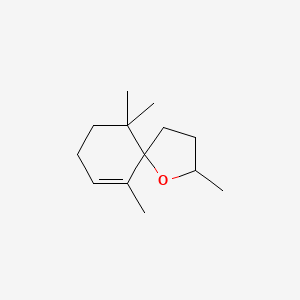 molecular formula C13H22O B1216395 Theaspirane CAS No. 36431-72-8