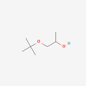 molecular formula C7H16O2<br>(CH3)3COCH2CHOHCH3<br>C7H16O2 B1216398 1-Tert-butoxy-2-propanol CAS No. 57018-52-7