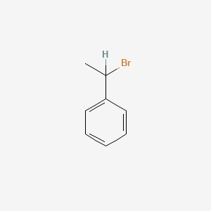 molecular formula C8H9B B1216412 (1-Bromoethyl)benzene CAS No. 585-71-7