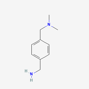 molecular formula C10H16N2 B1216437 4-二甲氨基甲基苄胺 CAS No. 34490-85-2