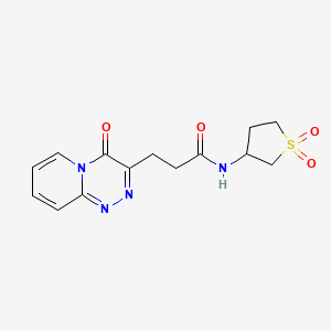 N-(1,1-dioxidotetrahydrothiophen-3-yl)-3-(4-oxo-4H-pyrido[2,1-c][1,2,4]triazin-3-yl)propanamide