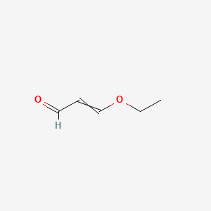 molecular formula C5H8O2 B1216451 3-Ethoxyprop-2-enal CAS No. 764-63-6