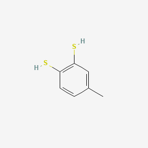 molecular formula C7H8S2 B1216458 Toluene-3,4-dithiol CAS No. 496-74-2