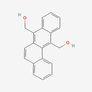 molecular formula C20H16O2 B1216462 7,12-Dihydroxymethylbenz(a)anthracene CAS No. 2564-65-0