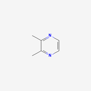 molecular formula C6H8N2 B1216465 2,3-二甲基吡嗪 CAS No. 5910-89-4