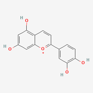 B1216485 Luteolinidin CAS No. 16975-93-2