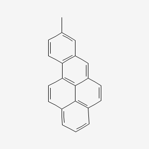 molecular formula C21H14 B1216502 8-甲基苯并(a)芘 CAS No. 63041-76-9