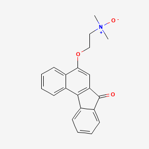 B1216515 Benfluron N-oxide CAS No. 91416-10-3