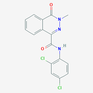 N-(2,4-dichlorophenyl)-3-methyl-4-oxo-3,4-dihydrophthalazine-1-carboxamide