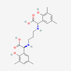 molecular formula C23H30N2O6 B1216531 Tmphpg CAS No. 132750-98-2