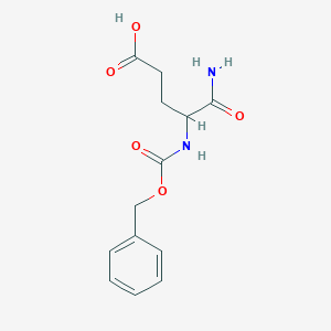 5-Amino-4-(((benzyloxy)carbonyl)amino)-5-oxopentanoic acid