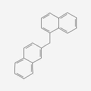 molecular formula C21H16 B1216543 1,2'-Dinaphthylmethane CAS No. 611-48-3