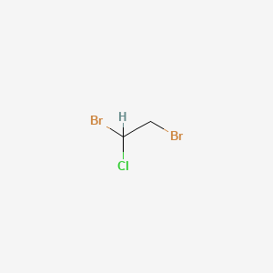 molecular formula C2H3Br2Cl B1216575 1,2-二溴-1-氯乙烷 CAS No. 598-20-9