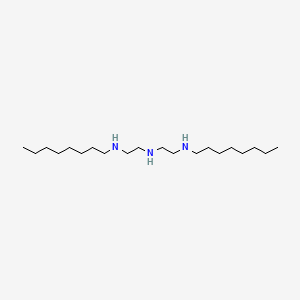 B1216577 N-Octyl-N'-(2-(octylamino)ethyl)ethylenediamine CAS No. 57413-95-3