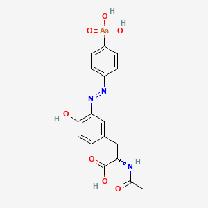 molecular formula C17H18AsN3O7 B1216595 Aba-nat CAS No. 39927-13-4